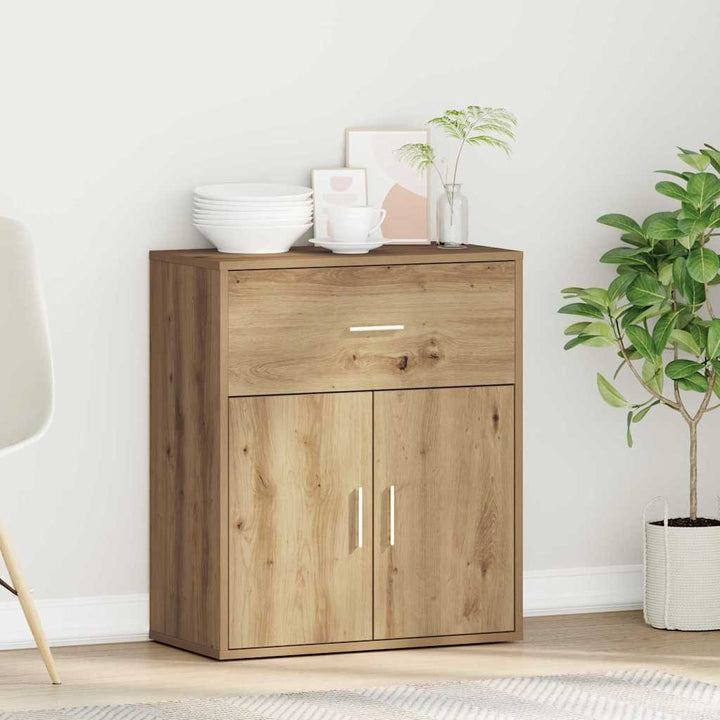 Sideboard Artisan Egetræ 60 x 31 x 70 cm Konstrueret træ