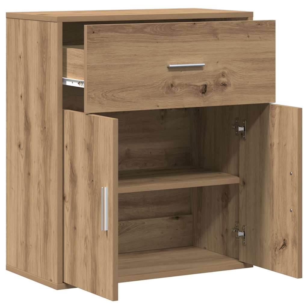 Sideboard Artisan Egetræ 60 x 31 x 70 cm Konstrueret træ