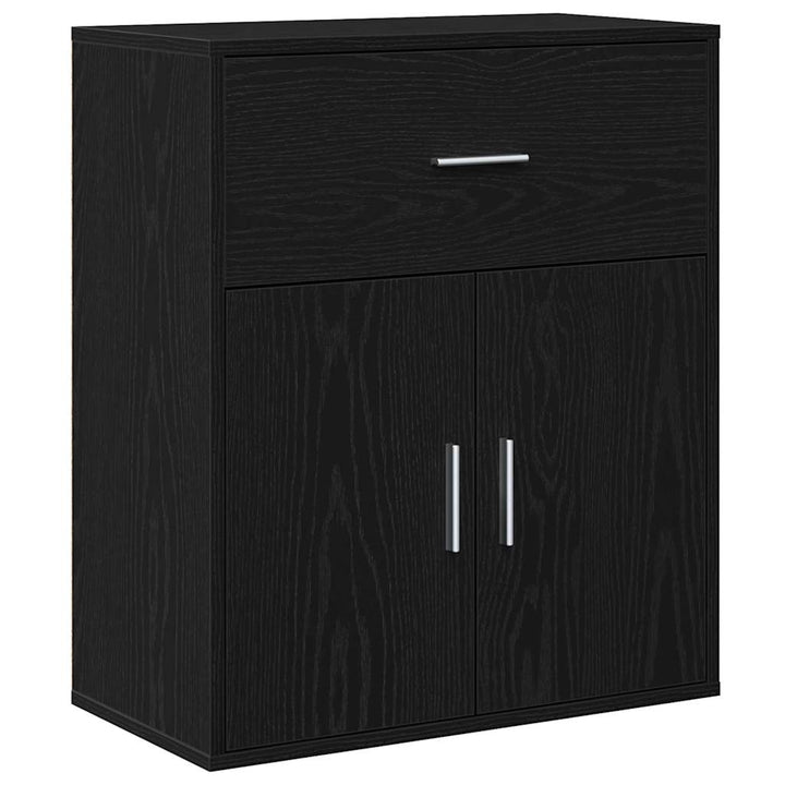 Sideboard Sort eg 60 x 31 x 70 cm Konstrueret træ