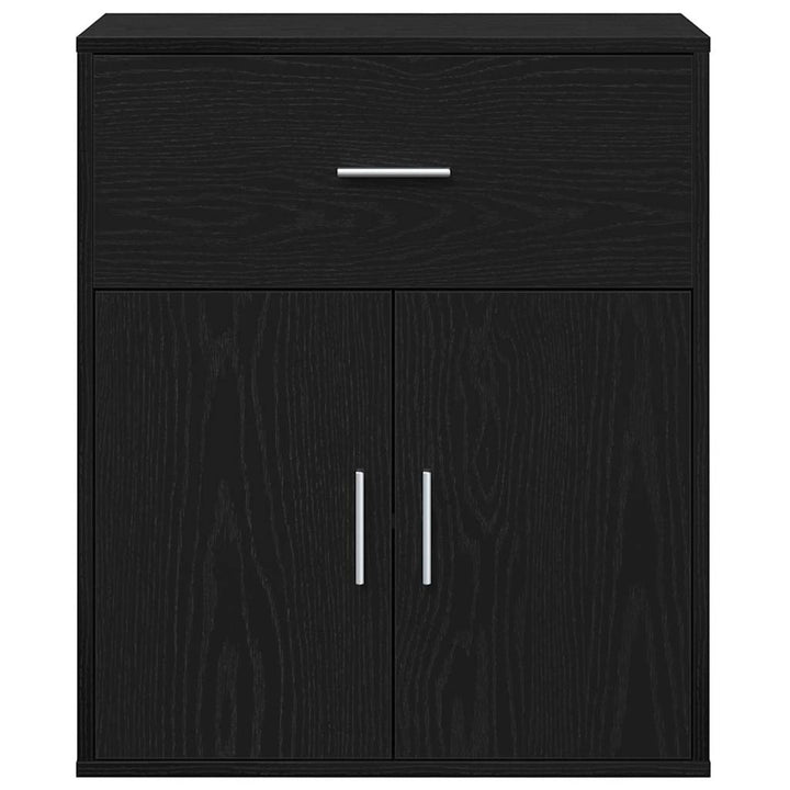 Sideboard Sort eg 60 x 31 x 70 cm Konstrueret træ