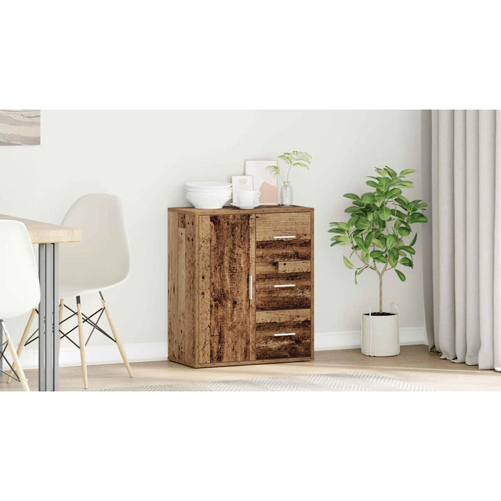 Sideboard Gammelt træ 60 x 31 x 70 cm Konstrueret træ