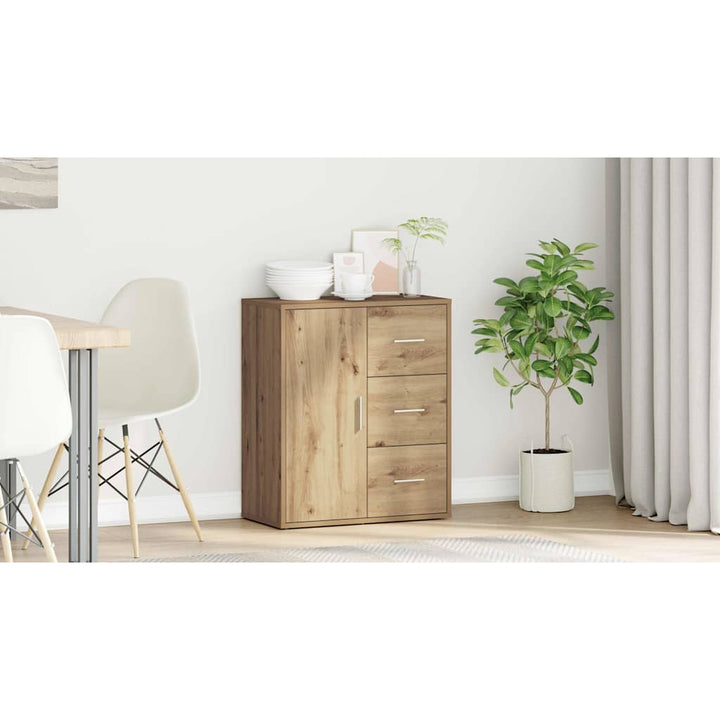 Sideboard Artisan Egetræ 60 x 31 x 70 cm Konstrueret træ