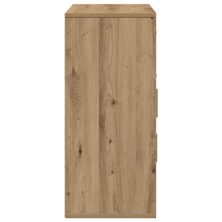Sideboard Artisan Egetræ 60 x 31 x 70 cm Konstrueret træ