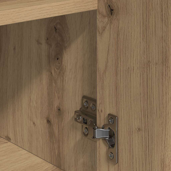 Sideboard Artisan Egetræ 60 x 30 x 84 cm Konstrueret træ