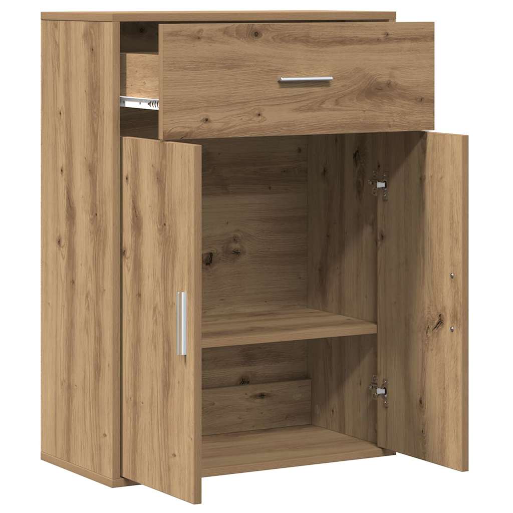Sideboard Artisan Egetræ 60 x 30 x 84 cm Konstrueret træ
