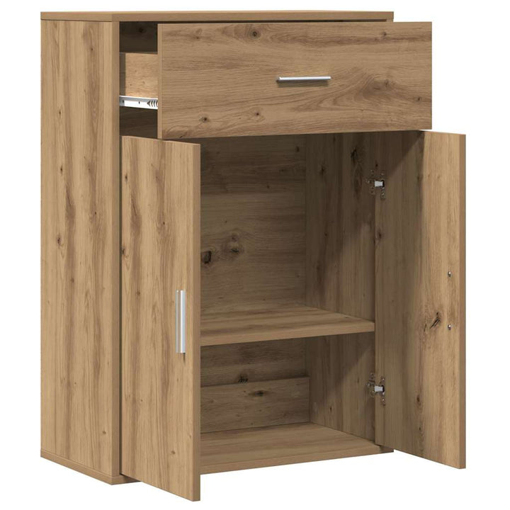 Sideboard Artisan Egetræ 60 x 30 x 84 cm Konstrueret træ