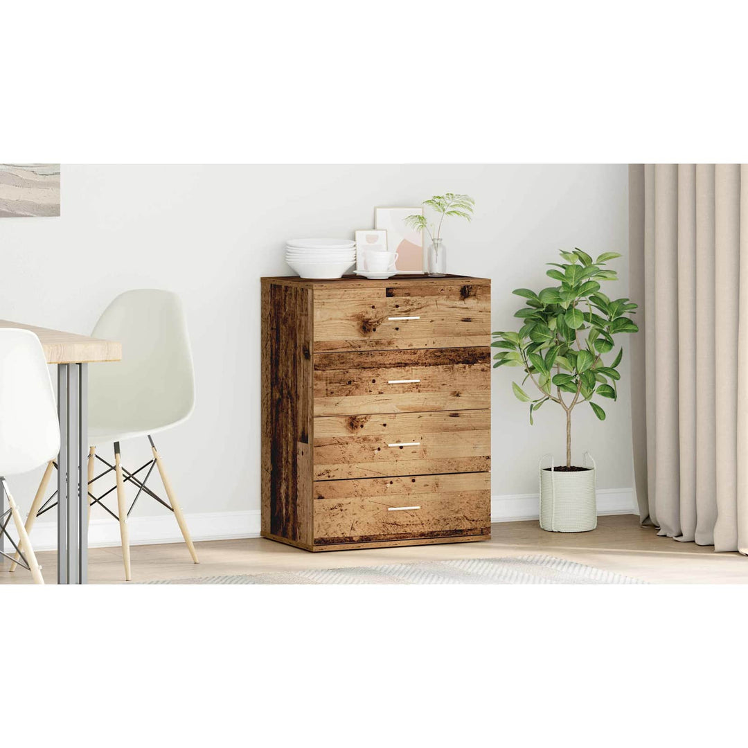 Sideboard Gammelt træ 60 x 39 x 80 cm Konstrueret træ