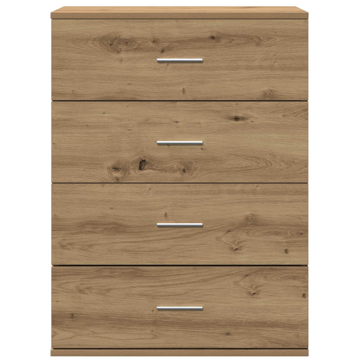 Sideboard Artisan Egetræ 60 x 39 x 80 cm Konstrueret træ
