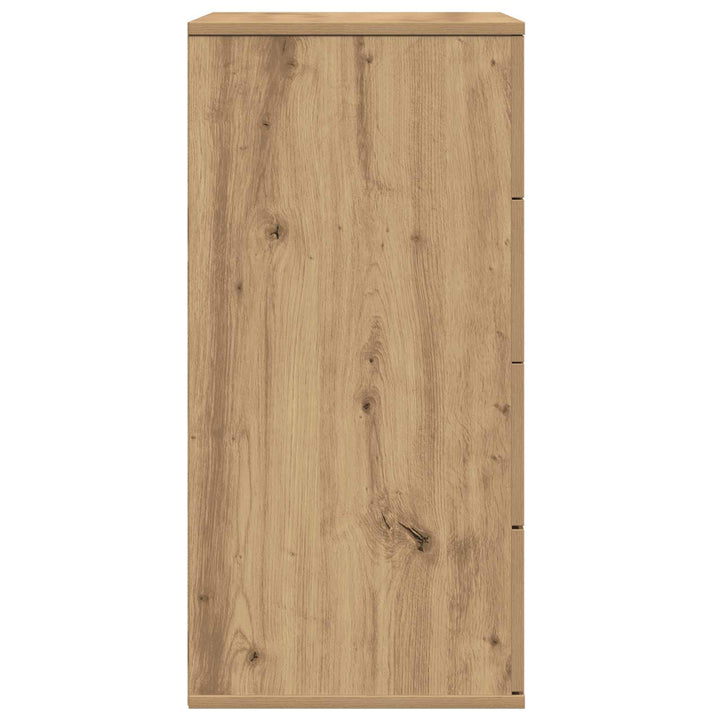 Sideboard Artisan Egetræ 60 x 39 x 80 cm Konstrueret træ