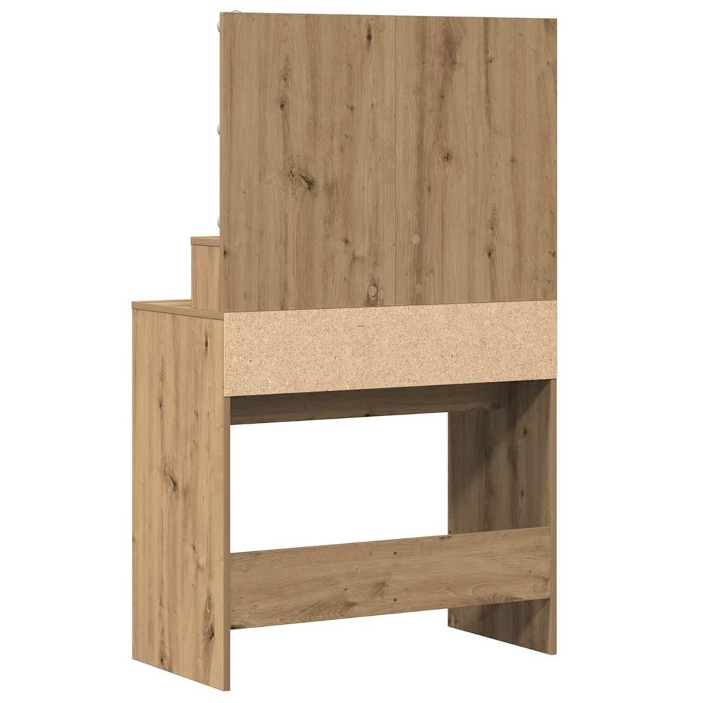 Klædeskab Artisan Egetræ 80 x 41 x 134,5 cm Konstrueret træ