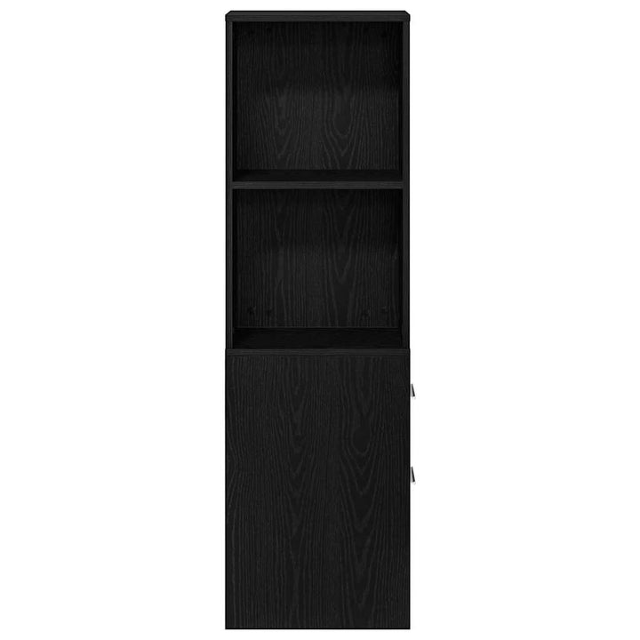 Badeværelsesmøbel sæt 22 x 41 x 135 cm Konstrueret træ Sort eg