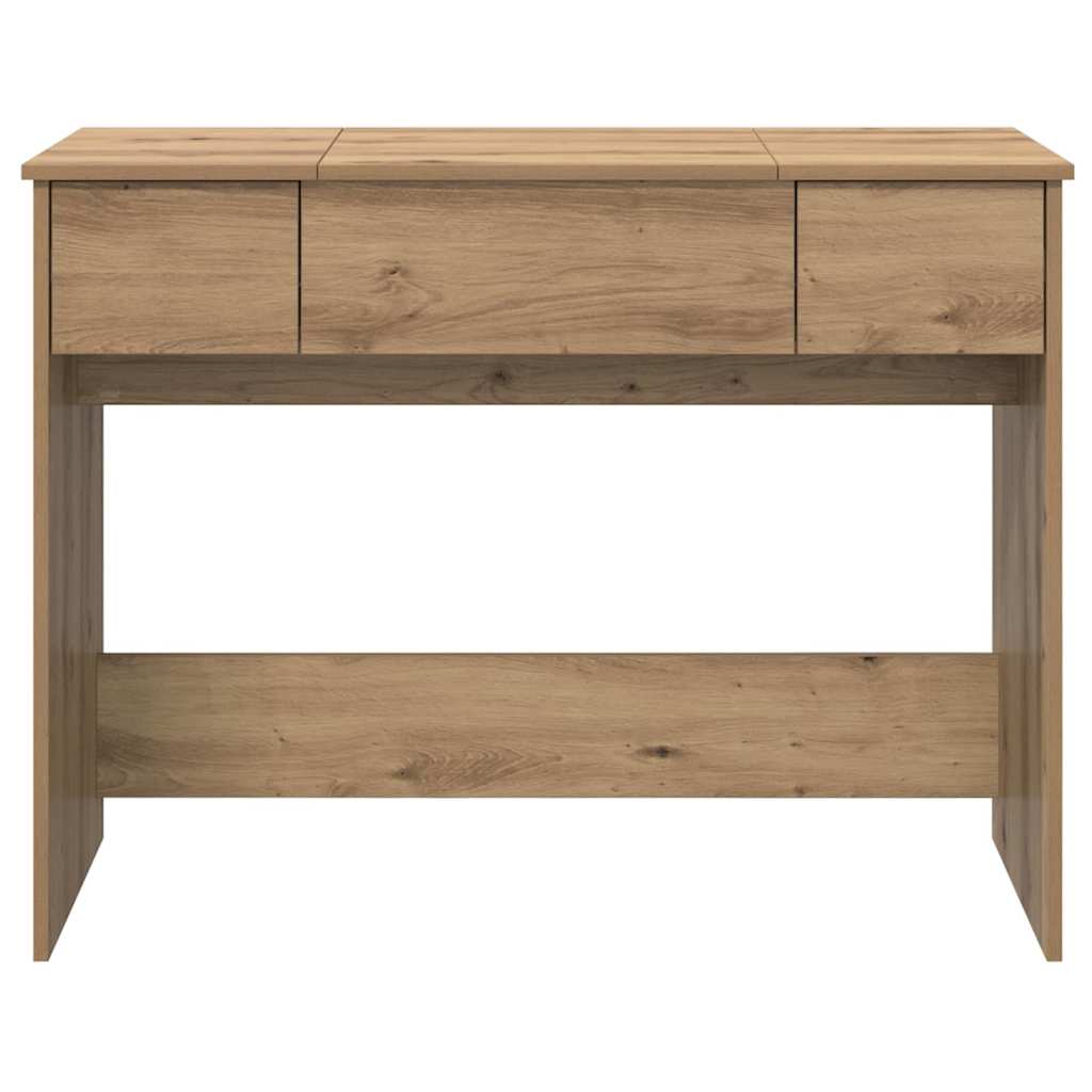 Kosmetikbord med skuffe Artisan Egetræ 100 x 45 x 76 cm