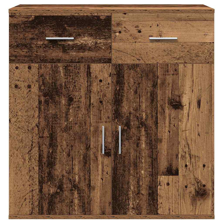 Sideboard Gammelt træ 78 x 38 x 80 cm Konstrueret træ