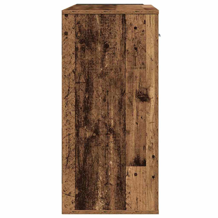Sideboard Gammelt træ 78 x 38 x 80 cm Konstrueret træ