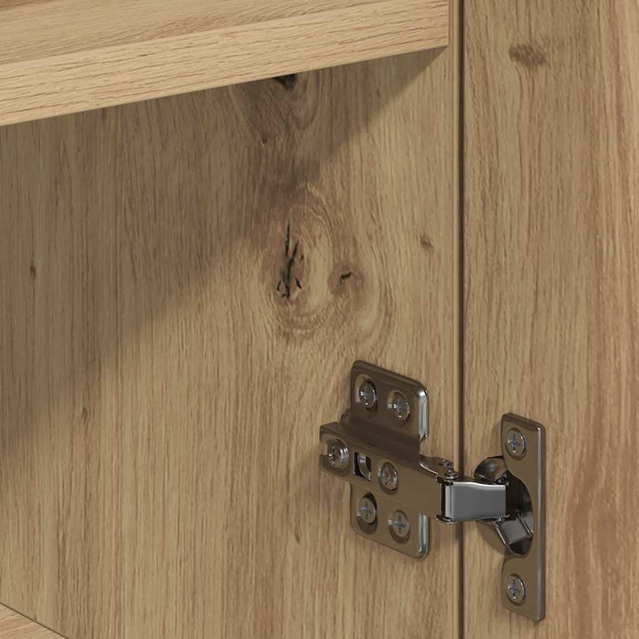 Sideboard Artisan Egetræ 78 x 38 x 80 cm Konstrueret træ