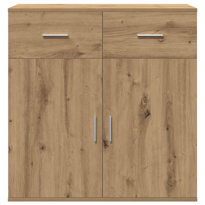 Sideboard Artisan Egetræ 78 x 38 x 80 cm Konstrueret træ