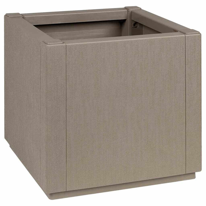 Haveblomsterkasse Lys Brun 36 x 36 x 35 cm PP