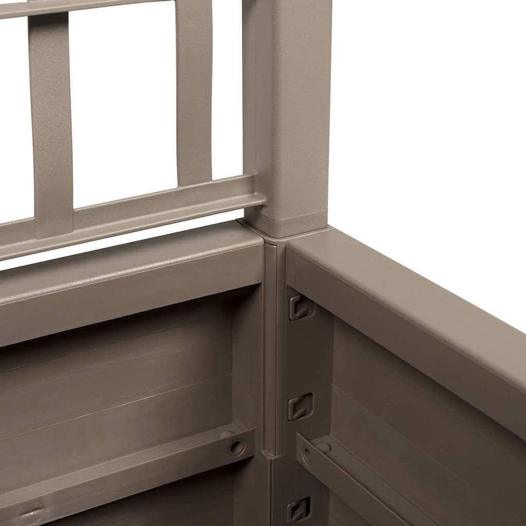 Havekrukke med trellis Lys Brun 36 x 36 x 140 cm PP
