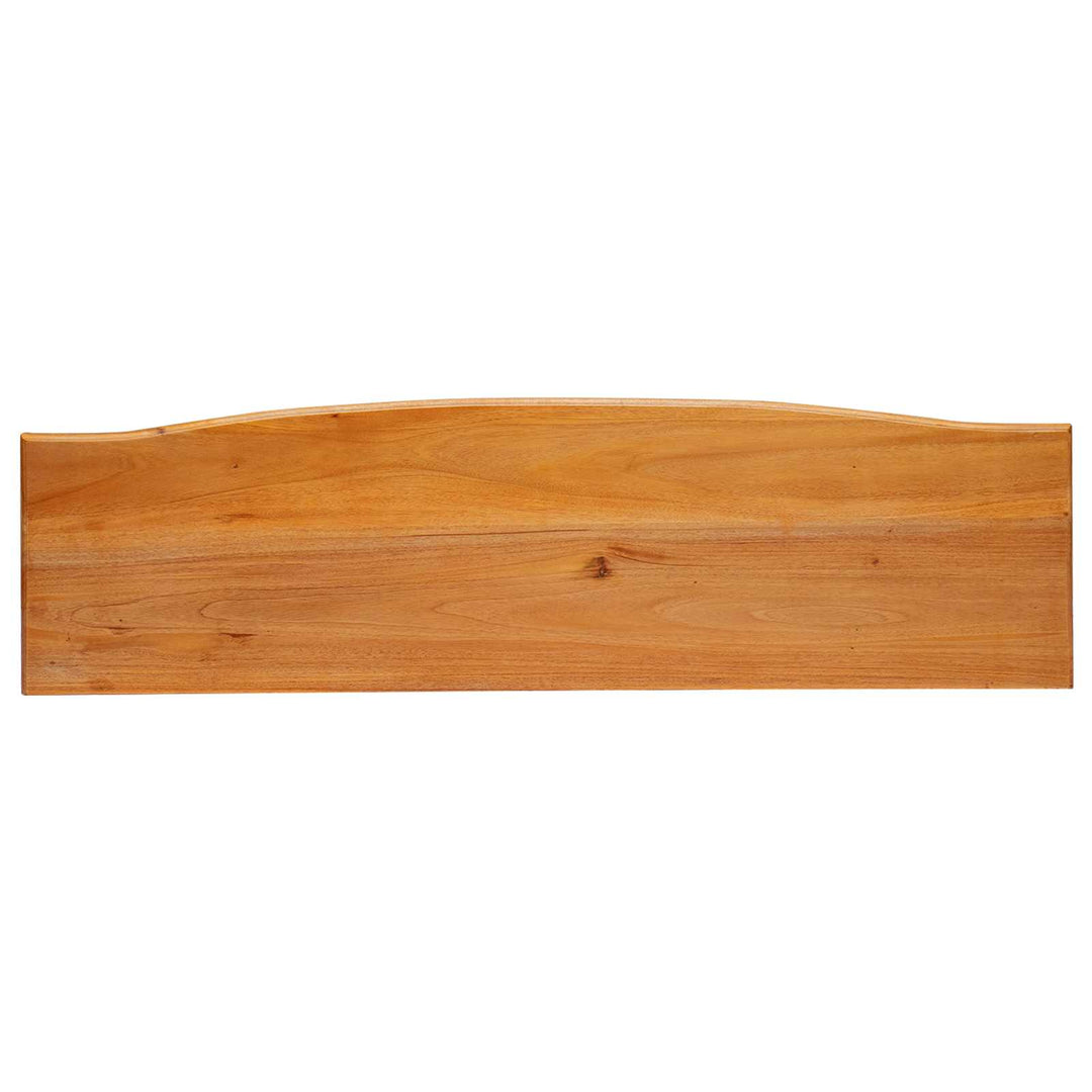 Konsolbord Naturfarvet 115 x 32 x 76 cm Massiv Mahogni