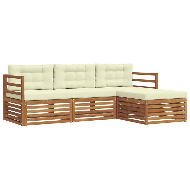 Udendørs sofagruppe Naturlig og Fløde 245,5 x 162,5 x 73 cm