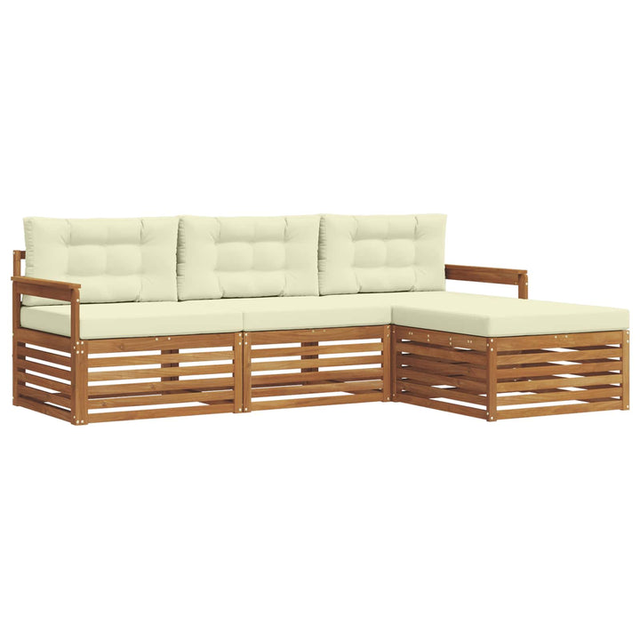 Udendørs sofagruppe Naturlig og Fløde 249,5 x 162,5 x 73 cm