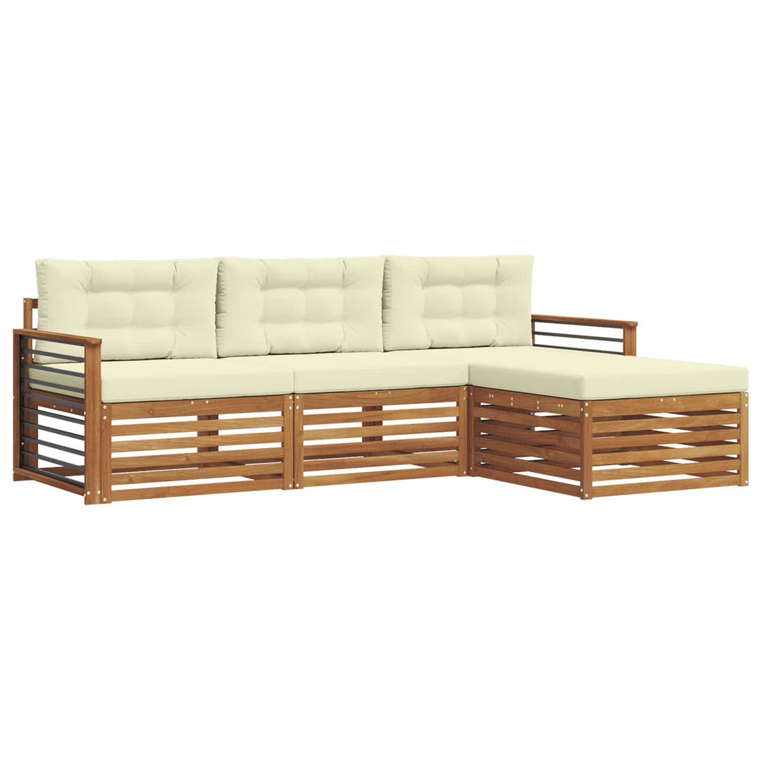 Udendørs sofagruppe Naturlig og Fløde 249,5 x 162,5 x 73 cm