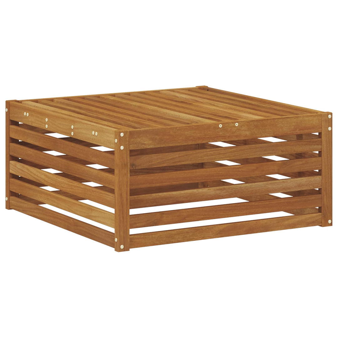 Udendørs sofagruppe 8 stk. Naturlig og Antracit