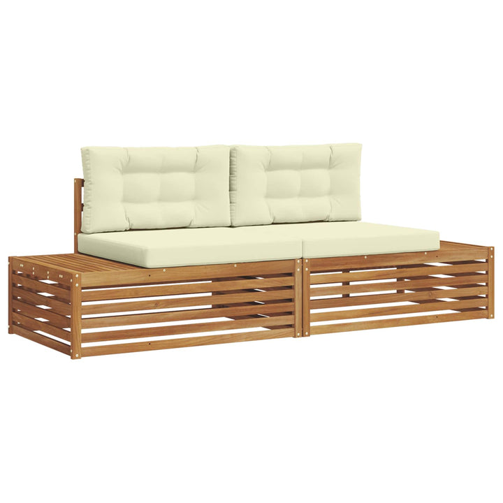 Udendørs sofagruppe Naturlig og Fløde 203,5 x 83 x 73 cm