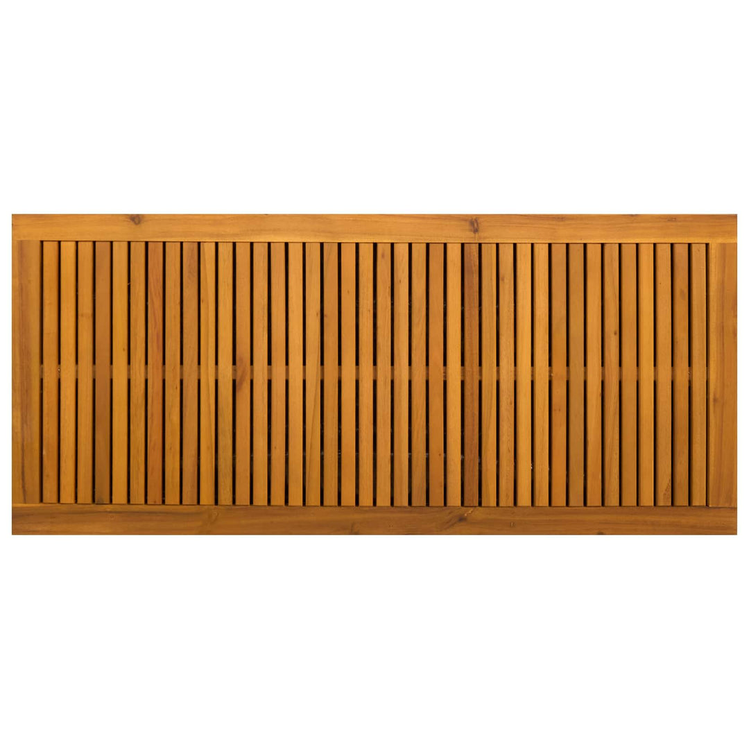 Have Opbevaringskasse 185 L Massivt Akacietræ 113 x 50 x 56 cm
