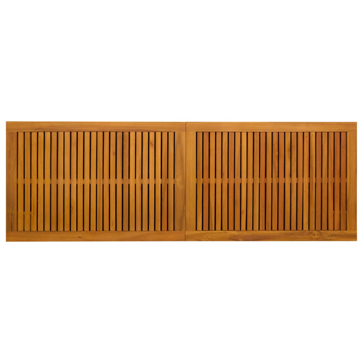 Have Opbevaringskasse 243 L Massivt Akacietræ 150 x 50 x 56 cm