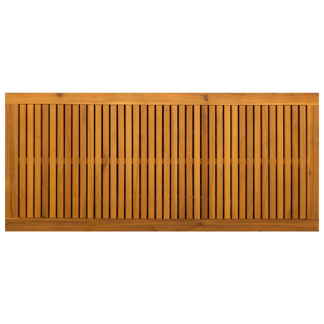 Have Opbevaringskasse 185 L Massivt Akacietræ 113 x 50 x 56 cm