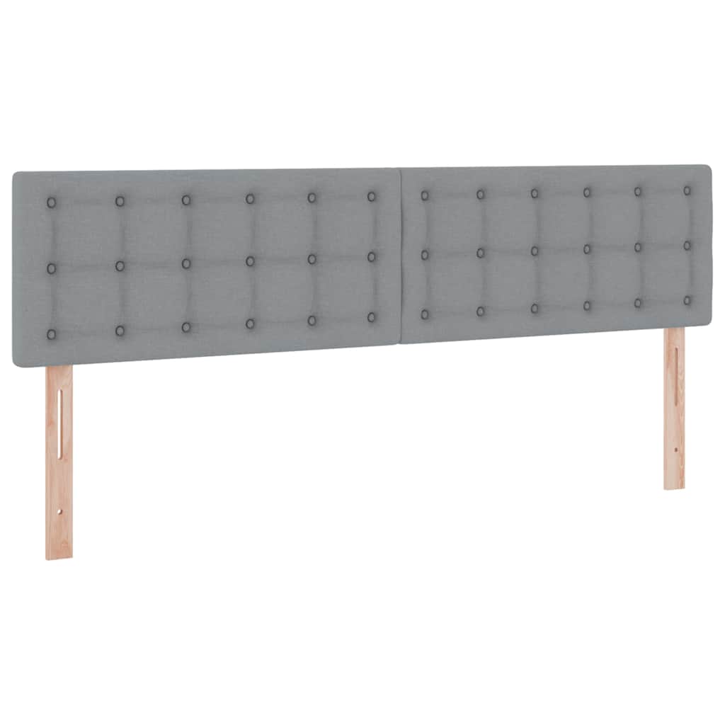 Opbevaringsseng med madras Lysegrå 200 x 200 cm Faux læder