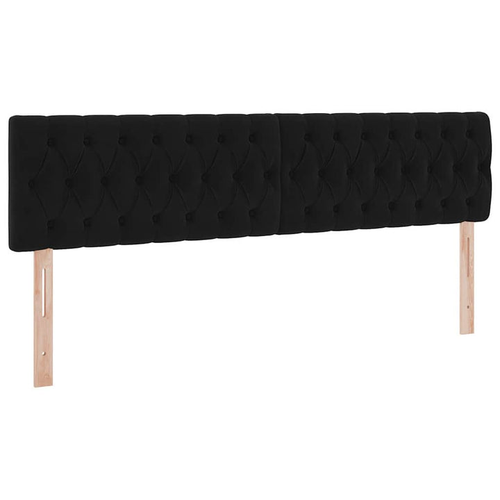 Opbevaringsseng med madras med hovedgærde Sort 100 x 200 cm