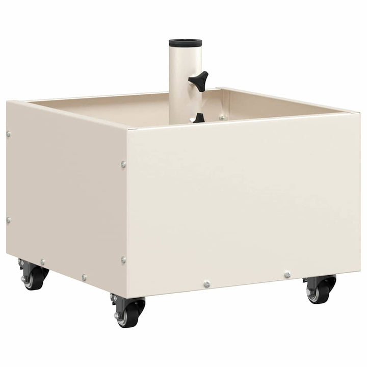 Parasolfod Hvid 45 x 45 x 45 cm Stål