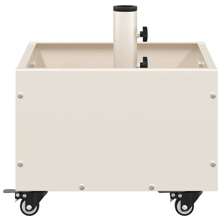 Parasolfod Hvid 45 x 45 x 45 cm Stål