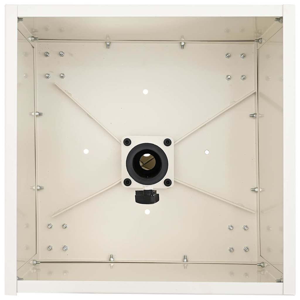 Parasolfod Hvid 45 x 45 x 45 cm Stål