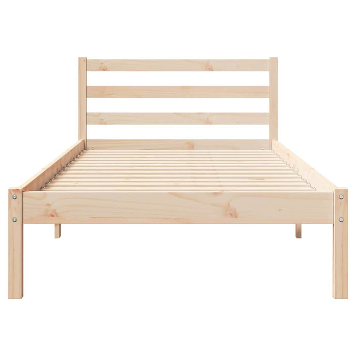 Sengestel Brun 225,5 x 95,5 x 69,5 cm Massivt fyrretræ