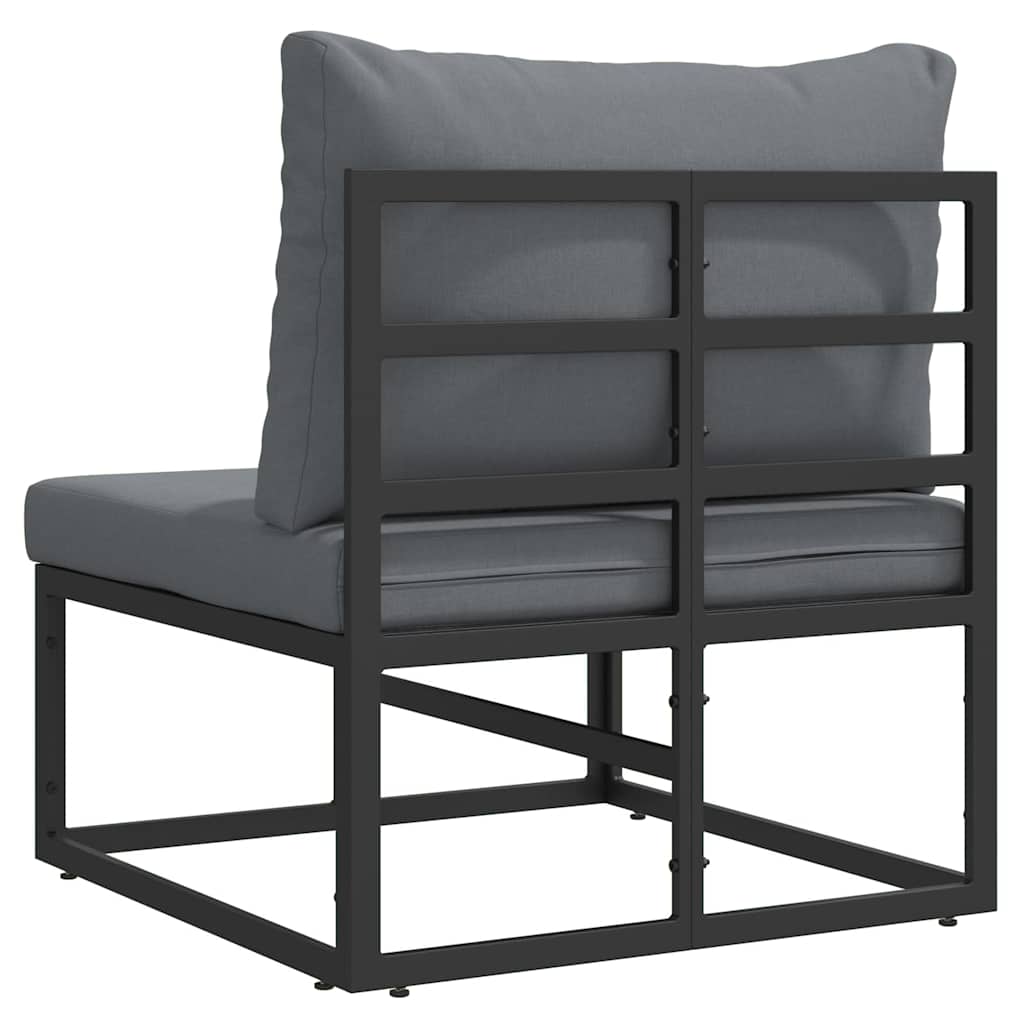 Udendørs Møbler Metal Sort og Anthracit 70 x 71,5 x 71 cm