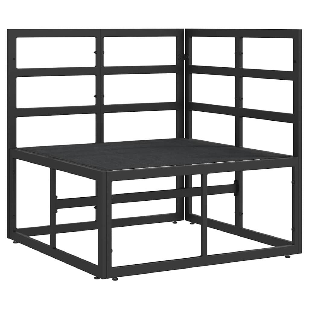 Udendørs Møbler Metal Sort og Anthracit 71,5 x 71,5 x 71 cm