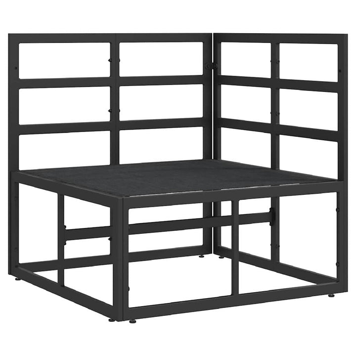 Udendørs Møbler Metal Sort og Anthracit 71,5 x 71,5 x 71 cm