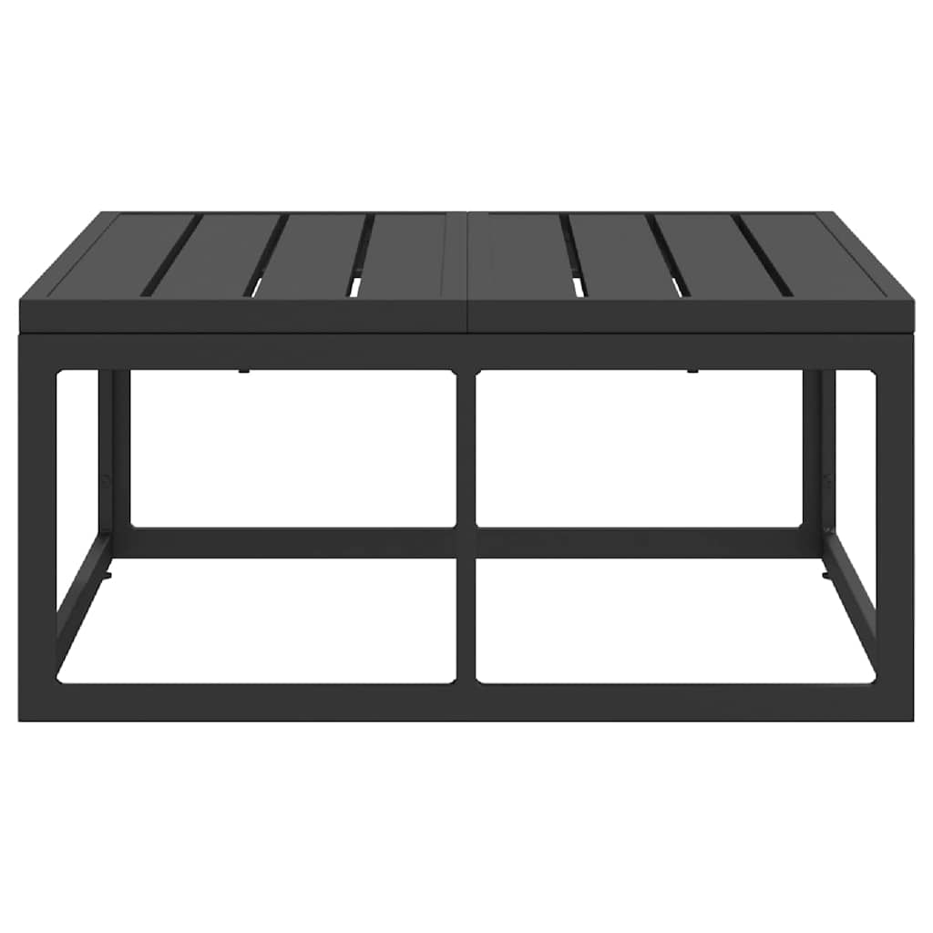 Udendørs Møbler Metal Sort 70 x 70 x 32 cm