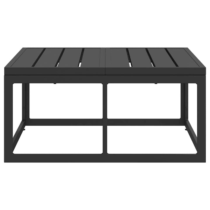 Udendørs Møbler Metal Sort 70 x 70 x 32 cm
