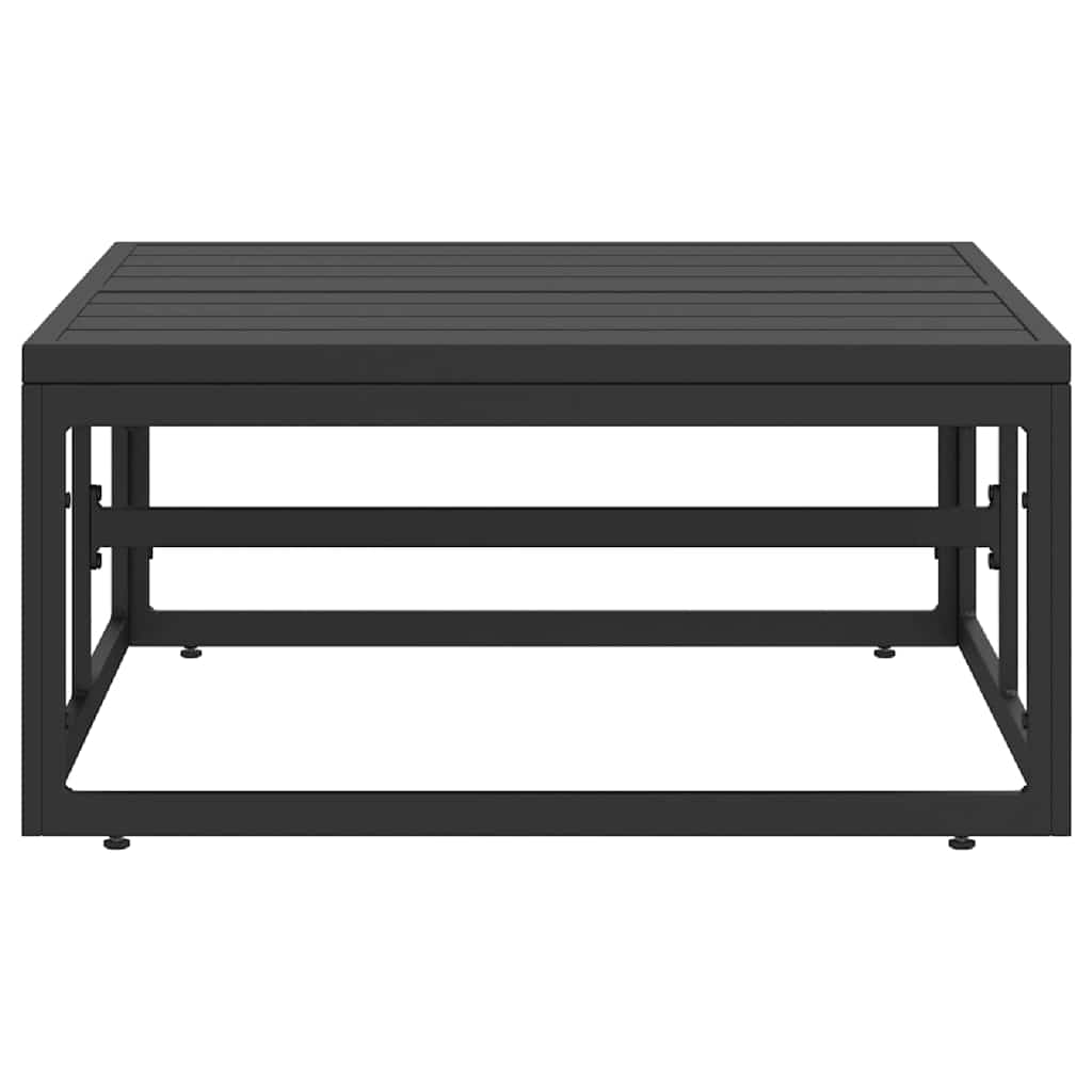 Udendørs Møbler Metal Sort 70 x 70 x 32 cm