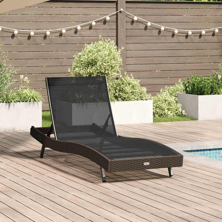 Solstol 197 x 70 x 82 cm polyrattan