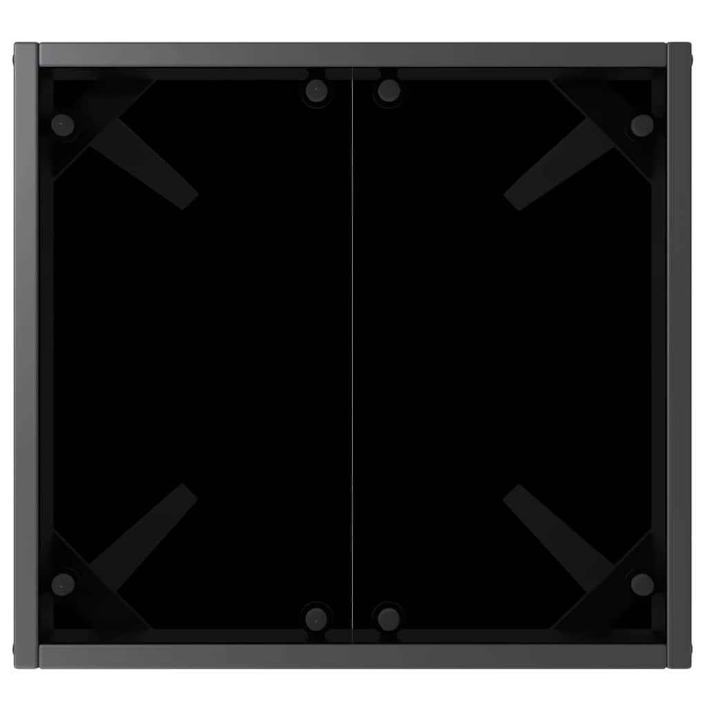 Solstol 2 pcs Sort polyrattan