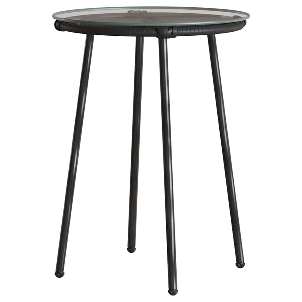 Have Spisebordssæt 3 pcs Brun og Creme polyrattan