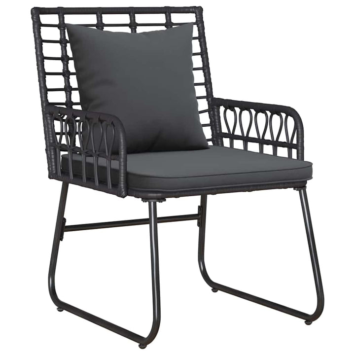 Have Spisebordssæt 3 pcs Sort og Anthracit polyrattan