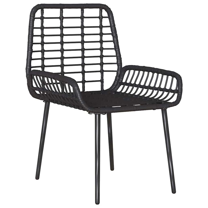 Have Spisebordssæt 3 pcs Sort og Anthracit polyrattan