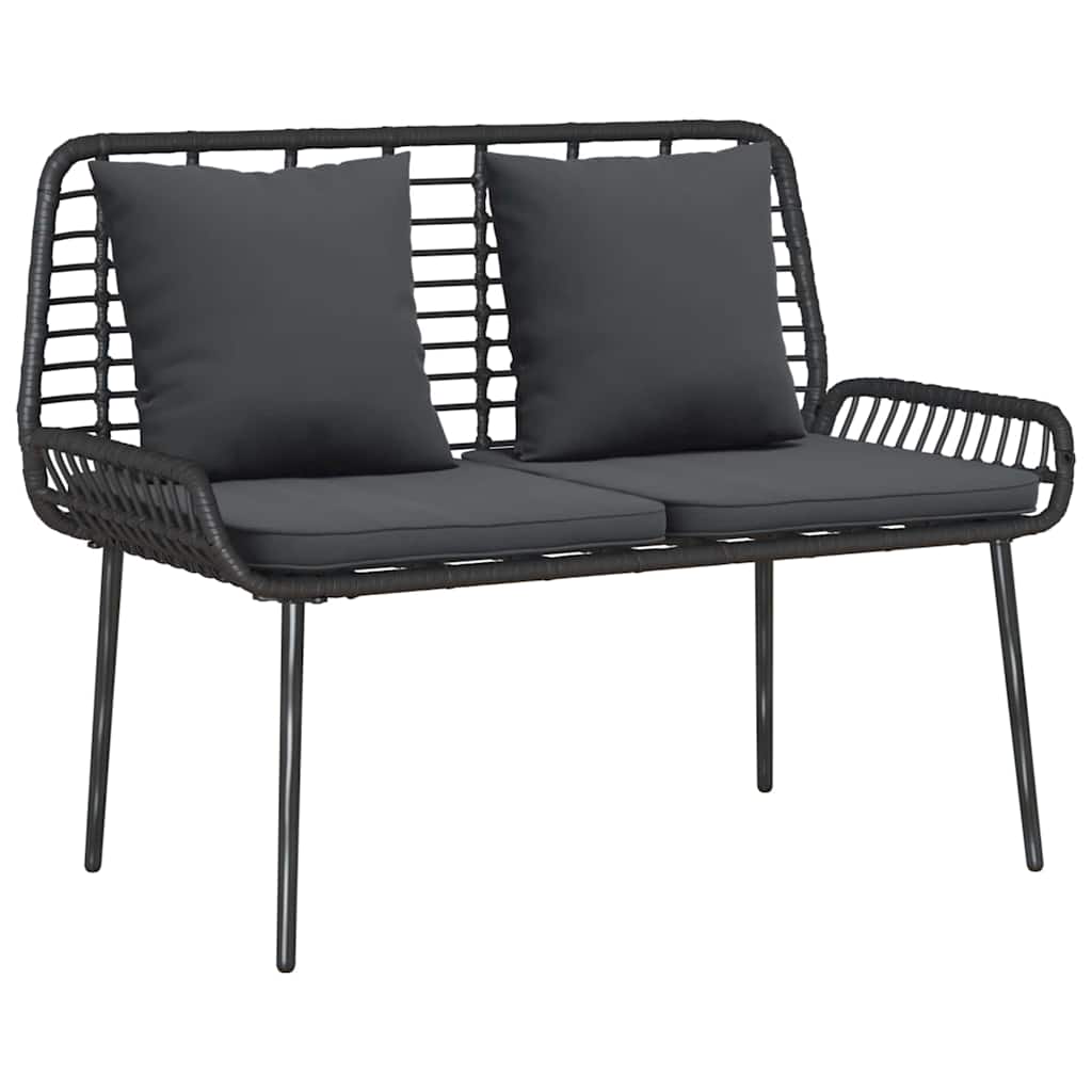 Have Spisebordssæt 3 pcs Sort og Anthracit polyrattan