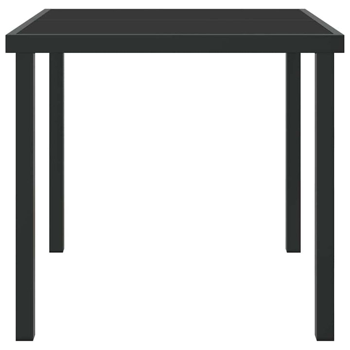 Havemøbel Bord Sort 80 x 80 x 73 cm Metal